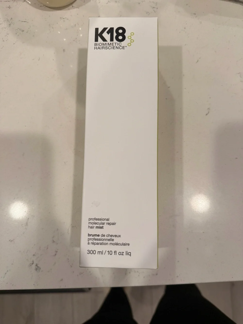 K18 Professional Molecular Repair Hair Mist — Lime/White